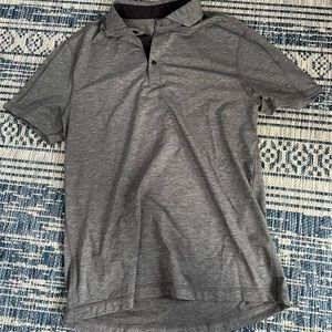 Lululemon golf shirt - grey - size M - great condition